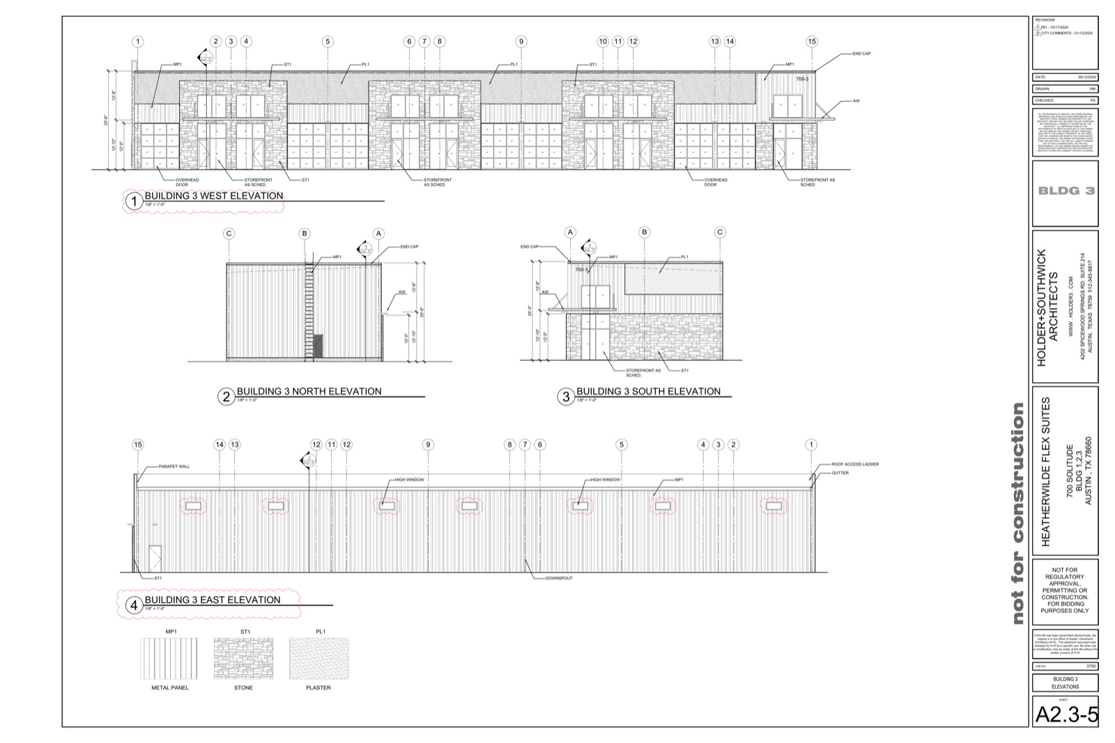 Building 3 elevation